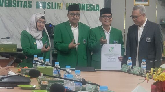 Prof. Dr. Ir. H. Sudirman Numba, M.P. Resmi Jabat Kepala UPT Science Techno Park UMI